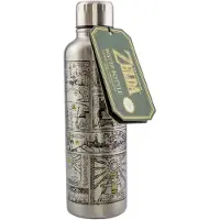 Paladone Zelda, 470 ml, Tägliche Nutzung, Schwarz, Edelstahl, Edelstahl, Schraubdeckel, Abbildung