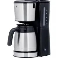 WMF Bueno 2-0412290011, Filterkaffeemaschine, 1,3 l, Kaffeekapsel, Schwarz, Silber
