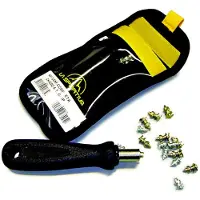 La Sportiva Klettersteigsteigeisen mit Grip-Spikes Conf.