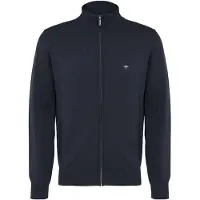FYNCH-HATTON Strickjacke bequeme Passform, mit Stehkragen, mit Eingrifftaschen