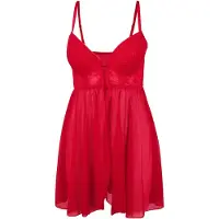 LASCANA Negligé in Rot - 80E