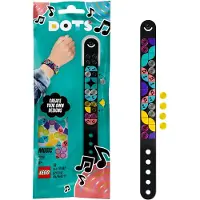 LEGO 41933 DOTS Musik Armband Kreativset für Mädchen und Jungen, Freundschaftsarmband, Bastelset für Kinder