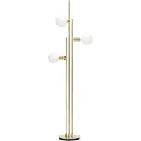 Hubsch Stehleuchte mit Lichtquelle Messing 78x28xh150cm