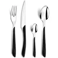 Amefa Eclat Nature, Black 2274 16-teiliges Besteckset