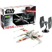 Revell X-Wing Fighter + TIE Fighter, Spaceplane model, Montagesatz, 1:57, X-Wing Fighter + TIE Fighter, Beide Geschlechter, Kunststoff
