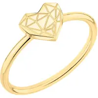 Liebeskind berlin Ring Damen Edelstahl gold, 52 559736-0003-00520
