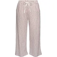 s.Oliver Pyjamahose , Damen, Gr. 32/34, N-Gr, rosa (blassrosa, gestreift), Single Jersey, Obermaterial: 50% Baumwolle, 50% Viskose, gestreift, bequem ca. Mitte Wade, Hosen Pyjamahose, mit Allover-Druck