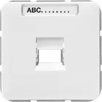 JUNG Abdeckung Schriftfeld aws CD 569-1 WE WW CD569-1WEWW