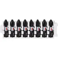 Bosch Impact Ph2x8 25 Mm Screwdriver Tip 8 Units