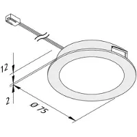 Hera LED-Einbauleuchte