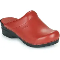 Sanita Original-Sonja PolyurethanOpen Clog Red Gr.37