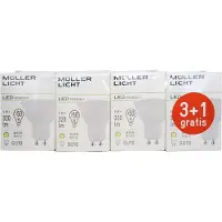Müller-Licht Müller Licht 400260, 5 W, GU10, 320 lm, 10000 h, Warmweiß