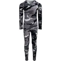 Nordbjørn Verbier Funktionsunterwäsche Bambus, Camo Black, 90
