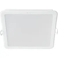 Philips Funktional Downlight, Einbaustrahler, Nicht austauschbare(s) Leuchtmittel, LED, 17 W, 4000 K, Weiß