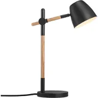 Nordlux Tischlampe Theo Tischlampe Lampe Leselampe Leuchte Gu10 Esche Schwarz