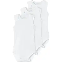 Name it Body ohne Ärmel - Noos - NbnBody - 3er-Pack - Bright Whi - - 3 Jahre (98) - Body ärmellos