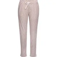 s.Oliver Pyjamahose , Damen, Gr. 32/34, N-Gr, rosa (blassrosa, gestreift), Single Jersey, Obermaterial: 50% Baumwolle, 50% Viskose, gestreift, schmal knöchellang, Hosen Pyjamahose, mit Allover-Druck