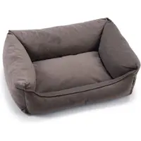 Beeztees Fy - Orthopädisches Hundebett - Dunkelgrau - 60x40x20 cm