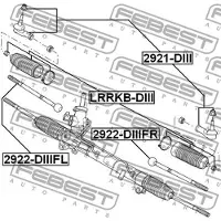 FEBEST Spurstangenkopf 2921-DIII
