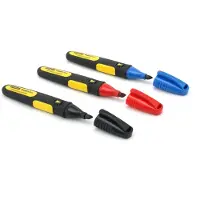 Stanley Fm Markierer rd/bl/bl 3dlg (zwart)