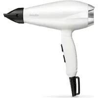 BaByliss 6704WE, AC, 27,7 m/s, 100 m³/h, Schwarz, Weiß, Einfarbig, Hängeschlaufe