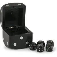 Authentic Models Würfelbox Black Dice Box