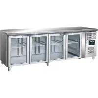 Saro 323 3154 Kühltisch mit Glastür Modell GN 4100 TNG Gastro Profi Restaurant