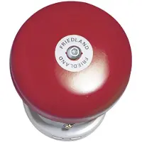 Lemvigh-Muller BY HONEYWELL Masterbell industriklokke 24V DC med grå skål Ø 154 mm lydtryk 91-94dB på 1 meter
