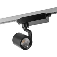 Brumberg 88373184 LED-Schienenstrahler 230 V AC, 50 Hz, 32 W, 36°, 4000 K, rund, schwarz, schaltb IP20