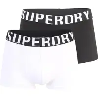 Superdry Dual Logo Boxershorts 2 Einheiten