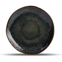 Salt&Pepper 4er-Set: Mokkatassen ''Eclipse'' in Schwarz/ Grün - 95 ml - onesize