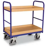Cordes Tischwagen - 2 Etagen - 2 Kästen - Traglast 250 kg - 990 x 500 x 910 mm (HxBxT)