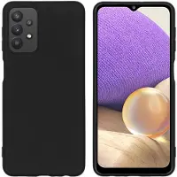 IMoshion Samsung Galaxy A32 (5G) Hülle - Silikon - - Backcover/Soft Case - Schwarz