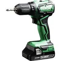 HiKOKI DS18DDWQ, Elektrischer Schraubendreher, Pistolengriff, 3/8", Schwarz, Grün, Bürstenlos, 1700 RPM