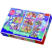 Trefl Puzzle-Abenteuer 10in1 Enchantimals Mattel 90354