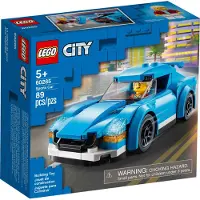 LEGO 60285 City Sportwagen, Rennauto mit abnehmbaren Dach, Rennwagen-Spielzeug für Mädchen und Jungen ab 5 Jahre
