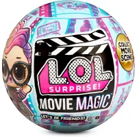 Mga L.O.L. Surprise! Movie Magic Doll Asst in PDQ, Modepuppe, Weiblich, 4 Jahr(e), Mädchen, 82,5 mm, 40,909 g