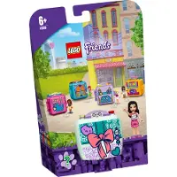 LEGO 41668 Friends Emmas Mode-Würfel, Kinderspielzeug, Spielzeug ab 6 Jahre mit Mini Modepuppe, Geschenk für Mädchen und Jungen