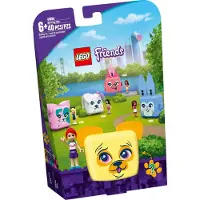 LEGO 41664 Friends Magische Würfel Mias Mops-Würfel, ideal als kleines Geschenk für Kinder ab 6 Jahre, Spielzeug mit Tierfigur und Mini-Puppe