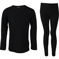 True North Baselayer Set - Schwarz