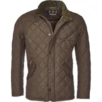 Barbour Steppjacke Chelsea Olivgrün