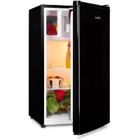 Klarstein Cool Cousin Kühl-Gefrier-Kombination 70/11 Liter 40 dB Schwarz