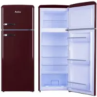Amica VD 1442 AI, Freistehend, Weinrot, Rechts, R600a, 213 l, ST