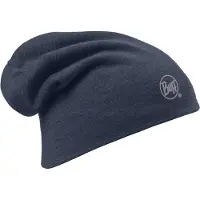 Buff Merino Thermal Hat Solid Navy