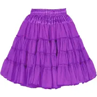 Thetru Petticoat Deluxe violett 2-lagig