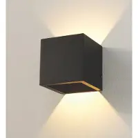 Artdelight LED wall spot Cube up & down