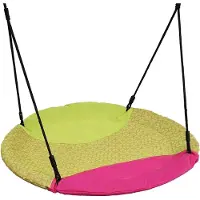Hörby Bruk Nestschaukel Rund, Lime/Cerise