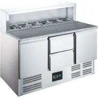 Saro Pizzatisch mit Aufsatz Modell EPS 903 2/2