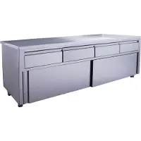 Saro Schiebetürenschrank mit 4 Schubladen, 2000X700mm