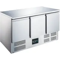 Saro Kühltisch mit 3 Türen, Modell ES 903 S/S TOP